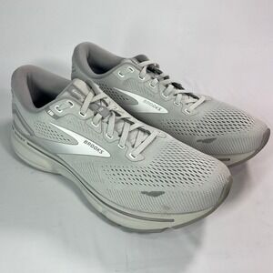 Brooks Ghost‎ 15 Running Shoes Women's 11.5 Grey Alloy Neutral Road Cushioned